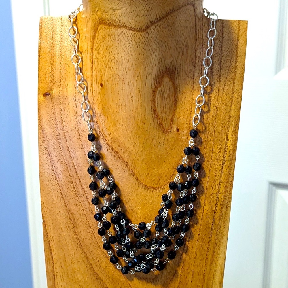 ❤️ 3/$25 Multi-strand beaded necklace vacation jewelry. Boho beach outfit